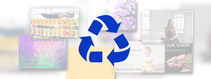 Recycling Your Plastic Gift Cards